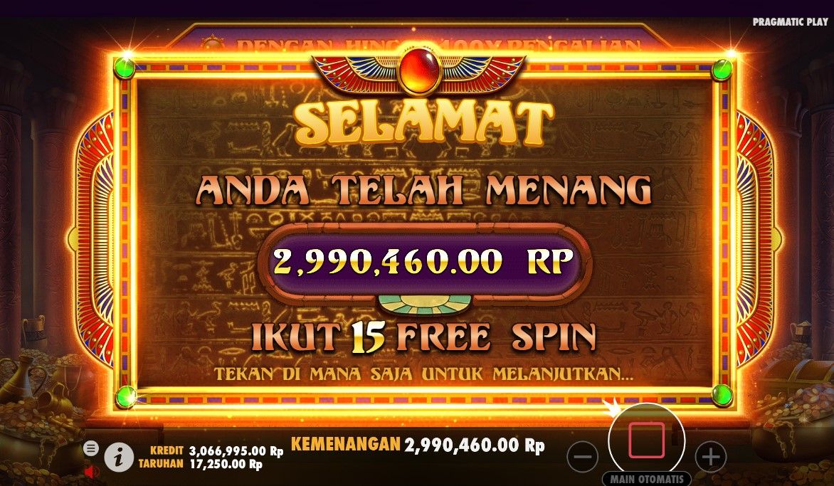 Jackpot Slot Pyramid Bonanza Mudah Menang 2022