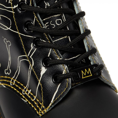 Ботинки Dr. Martens 1460 Black Smooth Basquiat