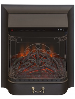 Real Flame Majestic S Lux Black LED