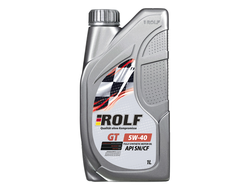 Масло Rolf GT 5w-40 SN/CF синтетическое пластик 1л