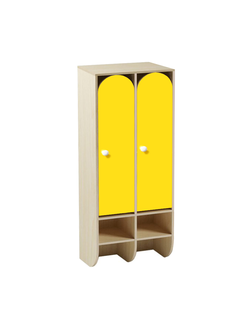 ШКАФ ДЕТСКИЙ ШНД-48 (ЛДСП) 2 ЯЧЕЙКИ