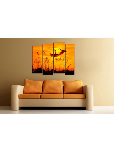 Модульная картина &quot;Аисты&quot;