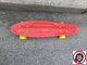 Мини-Круизер Fish Board 22" Красный на желтых колесах