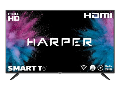 Телевизор Harper 43F670TS, 43", Full HD, Smart TV Черный
