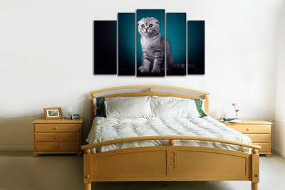 Модульная картина "Позирует"