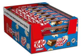 Батончик KitKat Chunky Salted Caramel Pop Corn 42 гр (24 шт)