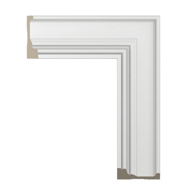 Наличник Ultrawood N 8185 i, архитектурный ЛДФ, грунт под покраску, (2000x89x25 мм).