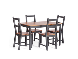 Обеденный комплект Соната антик/графит