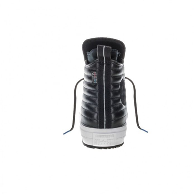 Кеды кожаные Converse WP Boot черные высокие