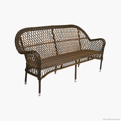 Диван ПРОВАНС трехместный из ротанга