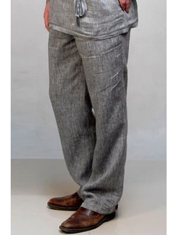 Брюки с карманами, отстрочкой, 28-54