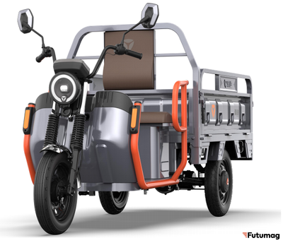 Премиальный электрический грузовой трицикл YADEA ET155H