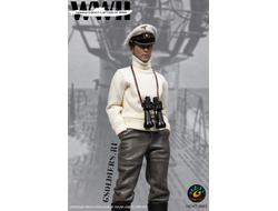КАПИТАН ПОДВОДНОЙ ЛОДКИ - КОЛЛЕКЦИОННАЯ ФИГУРКА 1/6 German U-BOAT CAPTAIN (KT-8003) - Kings Toys