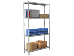 Стеллаж MS Standart 200KD/100x30/4