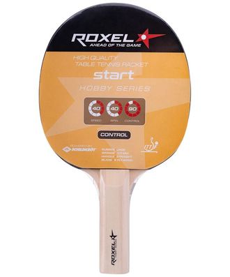 Ракетка для настольного тенниса Roxel Hobby Start, прямая