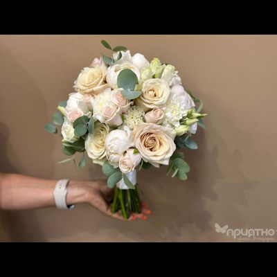 Букет невесты &amp; Бутоньерка № 1305