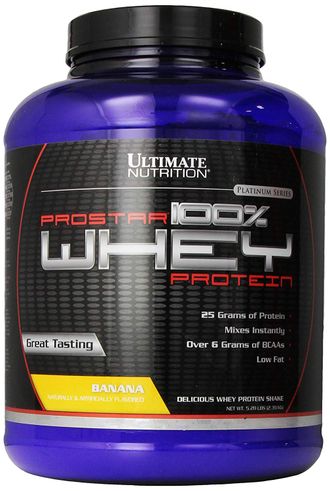 (Ultimate Nutrition) ProStar Whey - (2,39 кг) - (ваниль)