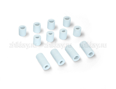 Универсальный комплект, Ручек для плит (белые) 4 шт