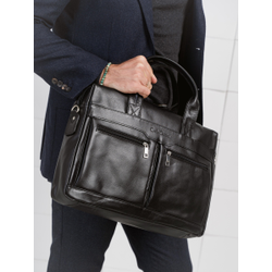 Сумка для ноутбука Lugano black (арт. 1007-01)