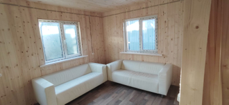 Дачный каркасный дом 8*9 м