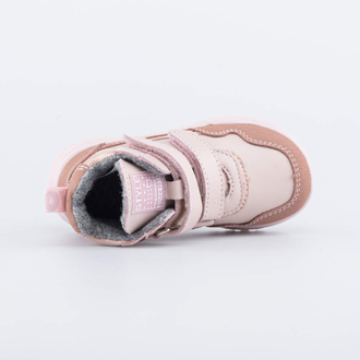 Ботинки "Котофей"  натуральная кожа / байка розовый арт:452130-31 размеры:27;28;29;30