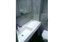 Облицовка стен плиткой с заусовкой внутренних и внешних углов под 45 градусов