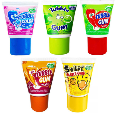 Жидкая жвачка в тюбике Tubble Color Raspberry