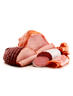 Колбаса варёно-копчёная/полукопченая