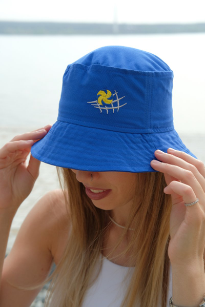 Панама взрослая синяя (мяч классический/пляжный)