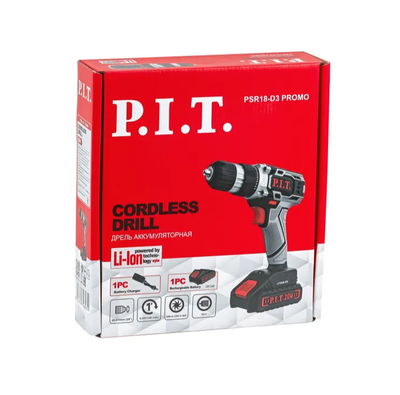 Дрель аккумуляторная PSR18-D3 Promo 1 АКБ, ЗУ
