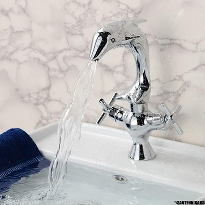 Смеситель для раковины Frap Дельфин F1020-1