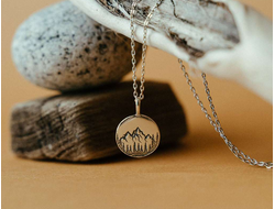 Подвеска Горы на цепочке