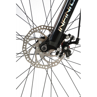 “Велосипед Haevner Infinity 24 дюйма горный черный перламутр”