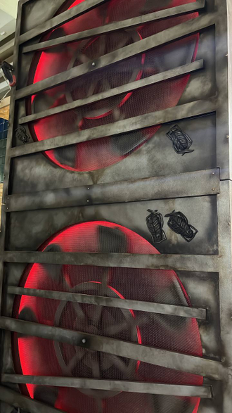 Vent grill passage