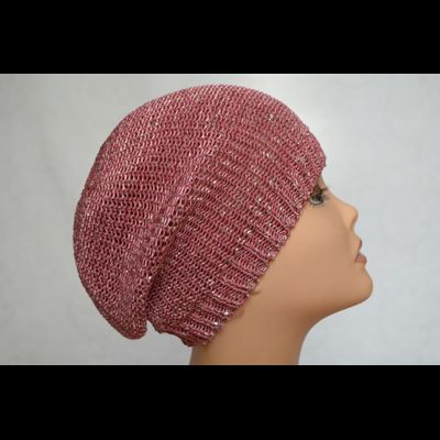Сиреневый летний берет сетка женский Италия Vizio SA 10
