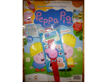 Журнал &quot;Свинка Пеппа. Официальное издание. Peppa Pig. Official edition&quot; №10 + подарок и наклейки