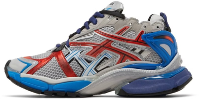 Balenciaga Runner Sneaker Grey Red Blue