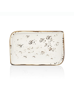 Блюдо прямоугольное 35*21 см Elegance Bone