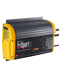 Зарядное устройство ProMariner Prosport 12 Dual PFC, 12 А, 12/24 В, два зарядных выхода