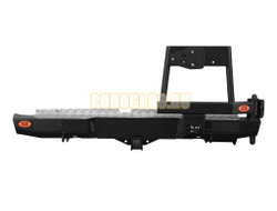 Задний силовой бампер серии Трофи на Nissan Navara III 2010-2015 (03.168.03)