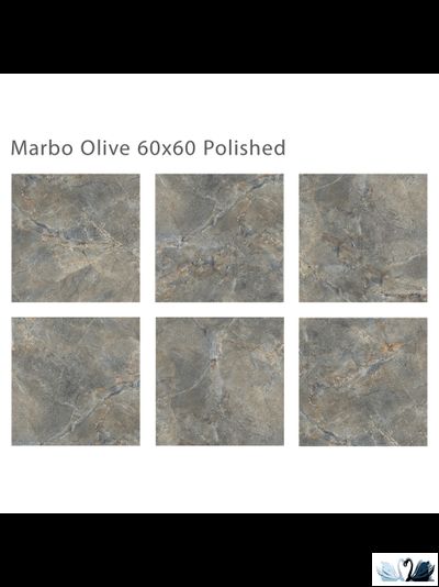 Керамогранит Staro Oasis Marbo Olive 60х60 см полированный цвет серый