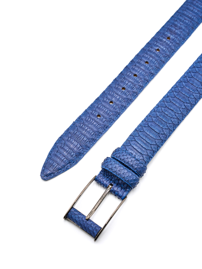 Ремень мужской 38 мм PY-s-0008 из змеиной кожи 2