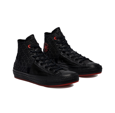 Converse allstar black sales