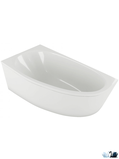Ванна Aquatek Дива 150x90 см DIV150-0000001, акриловая, левая асимметричной формы
