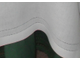 Белая льняная квадратная скатерть с вышивкой мережкой рустик-стиль