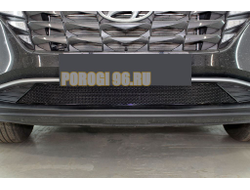 Защита радиатора Hyundai Tucson 2021- black низ PREMIUM