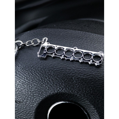 Брелок «ПРОКЛАДКА», металл ХРОМ