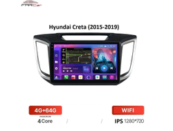Штатная магнитола FarCar DX407M для Hyundai Creta (2015-2021) (4GB/64GB/WiFi/GPS/BT/IPS)
