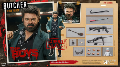 Билли Бутчер (Карл Урбан, "Пацаны", The Boys) - КОЛЛЕКЦИОННАЯ ФИГУРКА 1/6 Billy Butcher (Deluxe Edition) (SA0104) - STAR ACE Toys