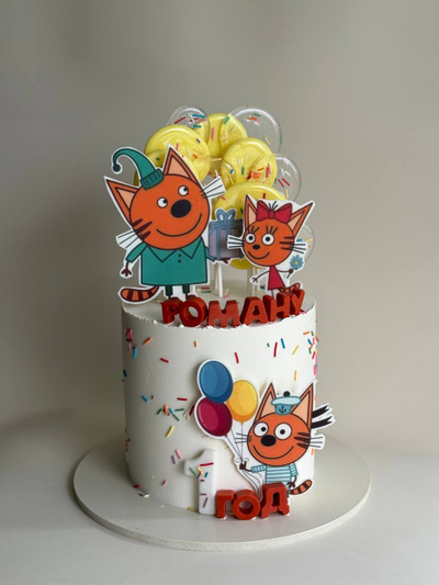 Торт три кота 2